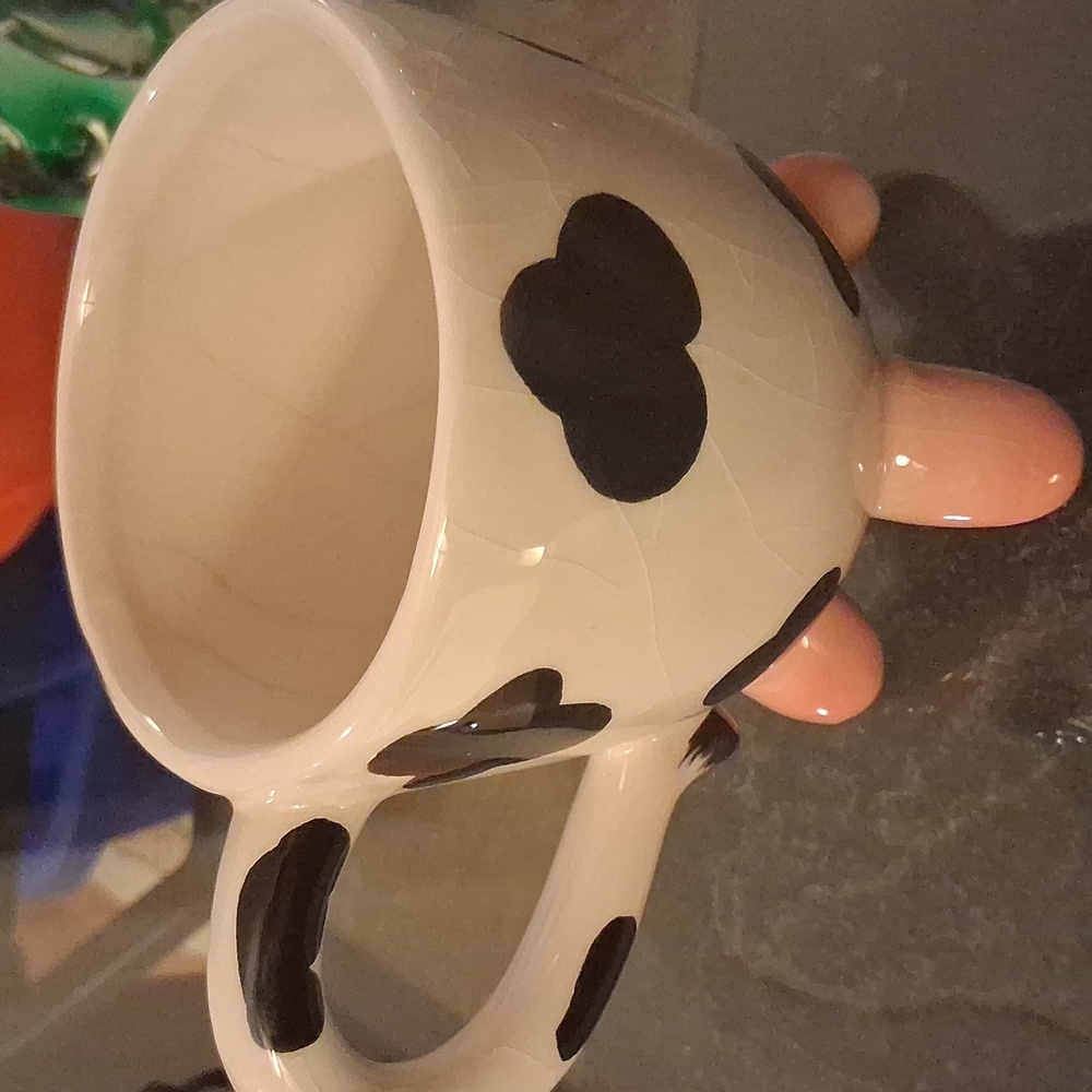 WISCONSIN SPOTTED COW UDDER MUG - Picture 2 of 6